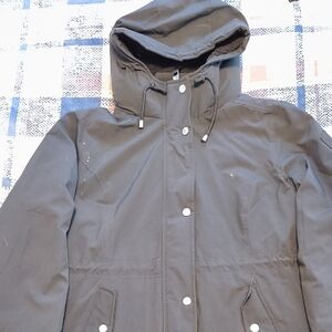 Hollister Women's Black Winter Jacket